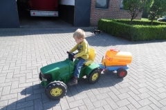 tractor rijden mini